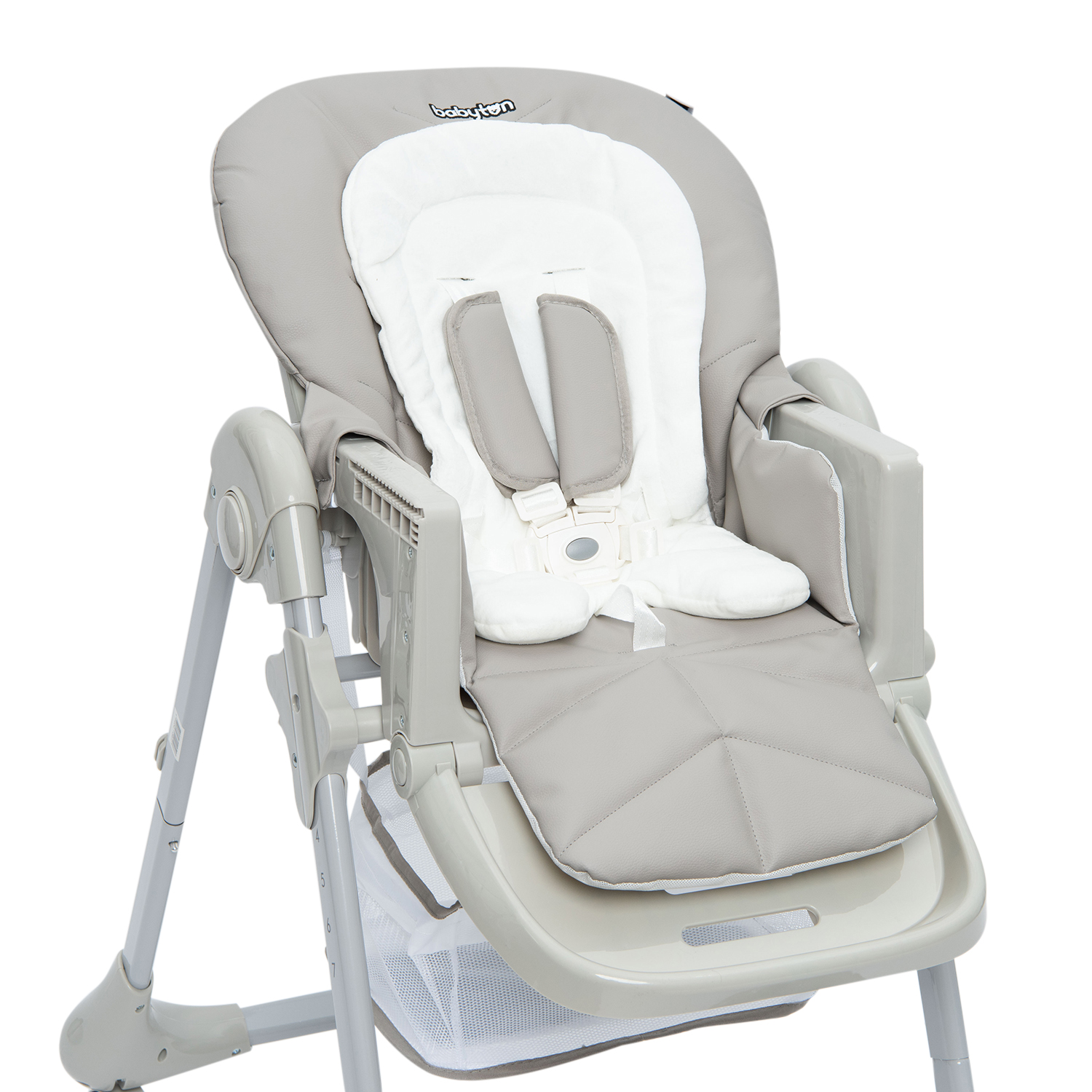 Стульчик для кормления Babyton Optima Eco Grey - фото 10