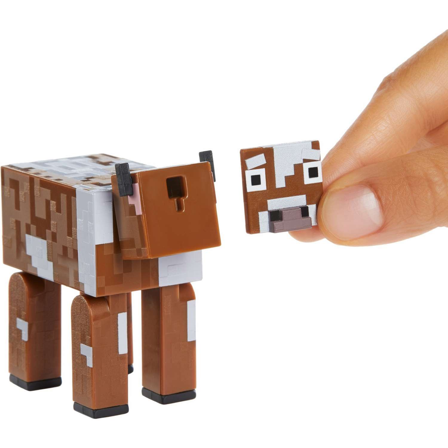Фигурка Minecraft Корова с аксессуарами GLC67 - фото 9