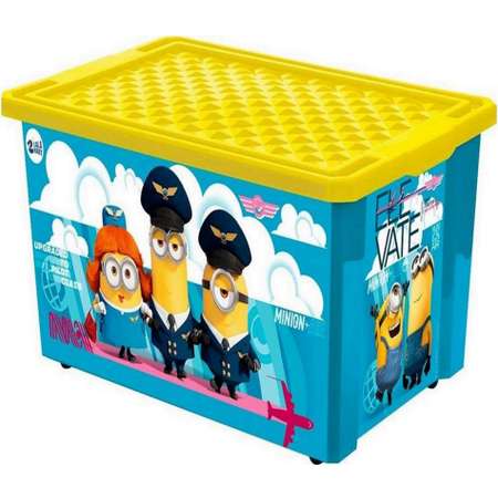 Ящик для игрушек PLASTIC REPABLIC baby с крышкой пластиковый 17 л 40.5х30.5х21 см