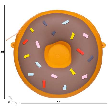 Сумочка для девочки Abtoys Пончик шоколадный 12см