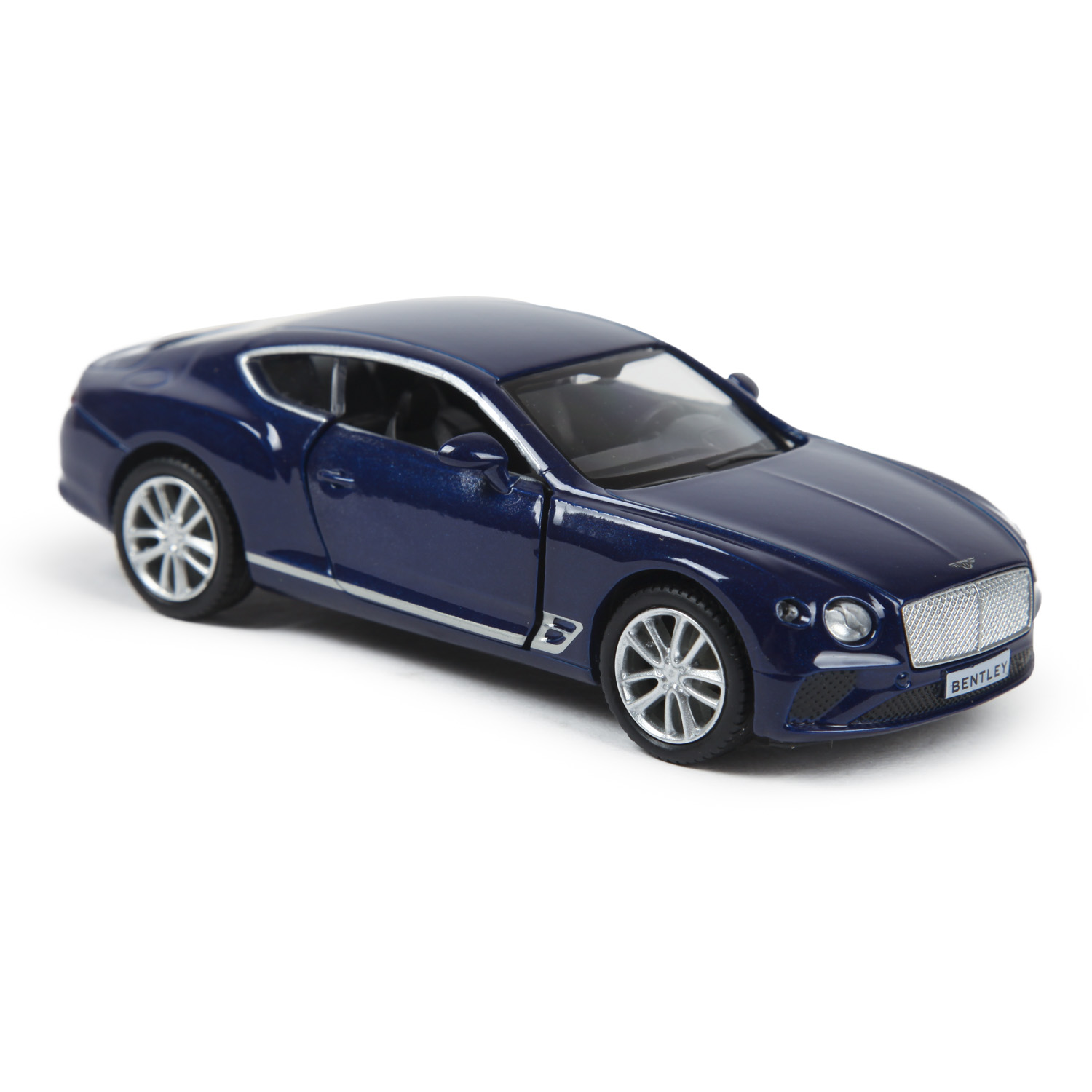 Машинка Mobicaro 1:32 The Bentley Continental GT Синяя 544043 купить по  цене 499 ₽ в интернет-магазине Детский мир