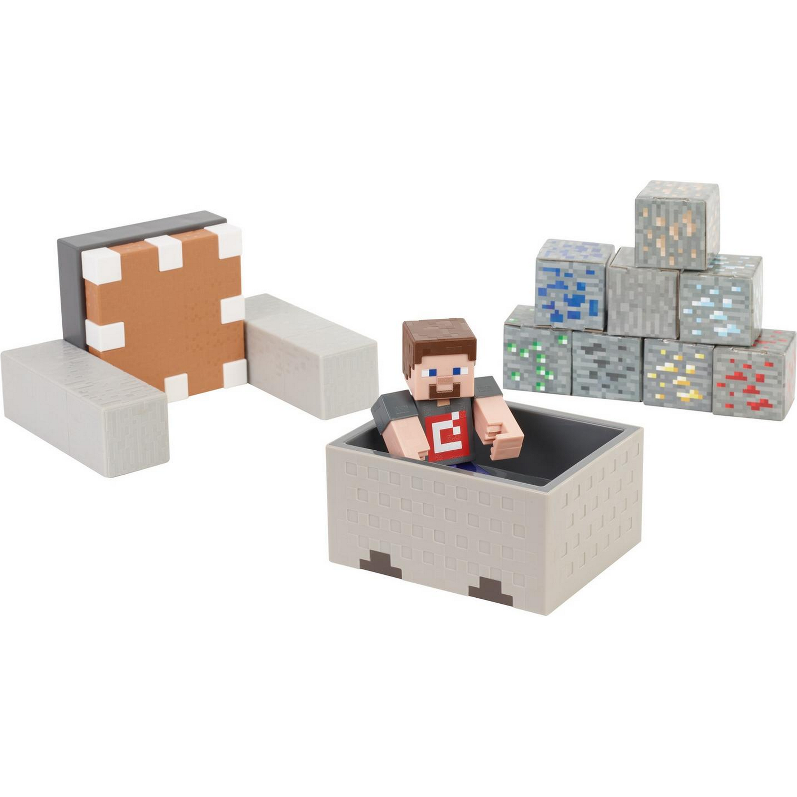 Набор разрушителя Minecraft фигурка +аксессуары GVL55 - фото 9
