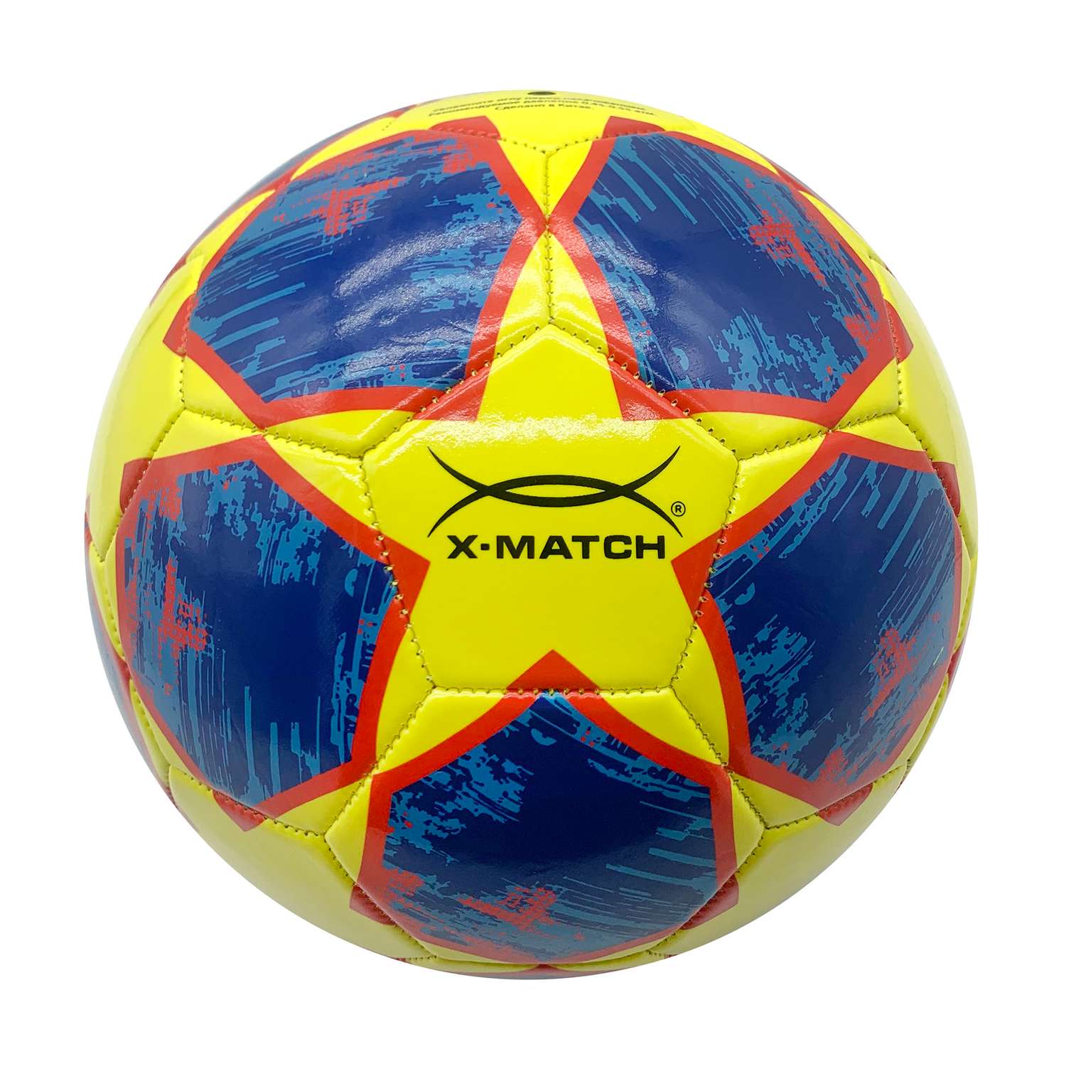 Мяч X-Match футбольный 1 слой 1.8 мм PVC 330-350г Размер 5 - фото 1