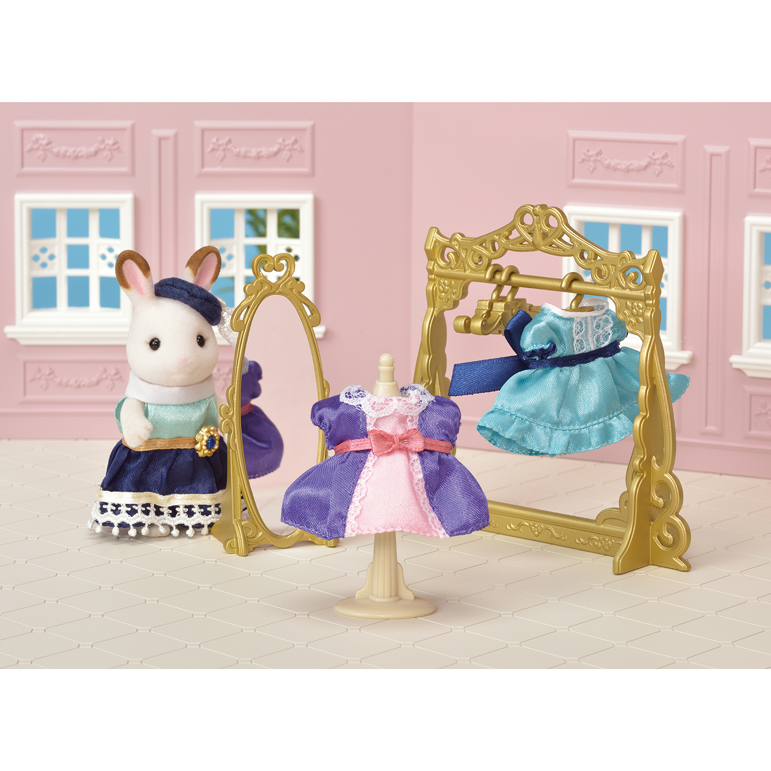 Набор SYLVANIAN FAMILIES TOWN Series Студия модных платьев - фото 6