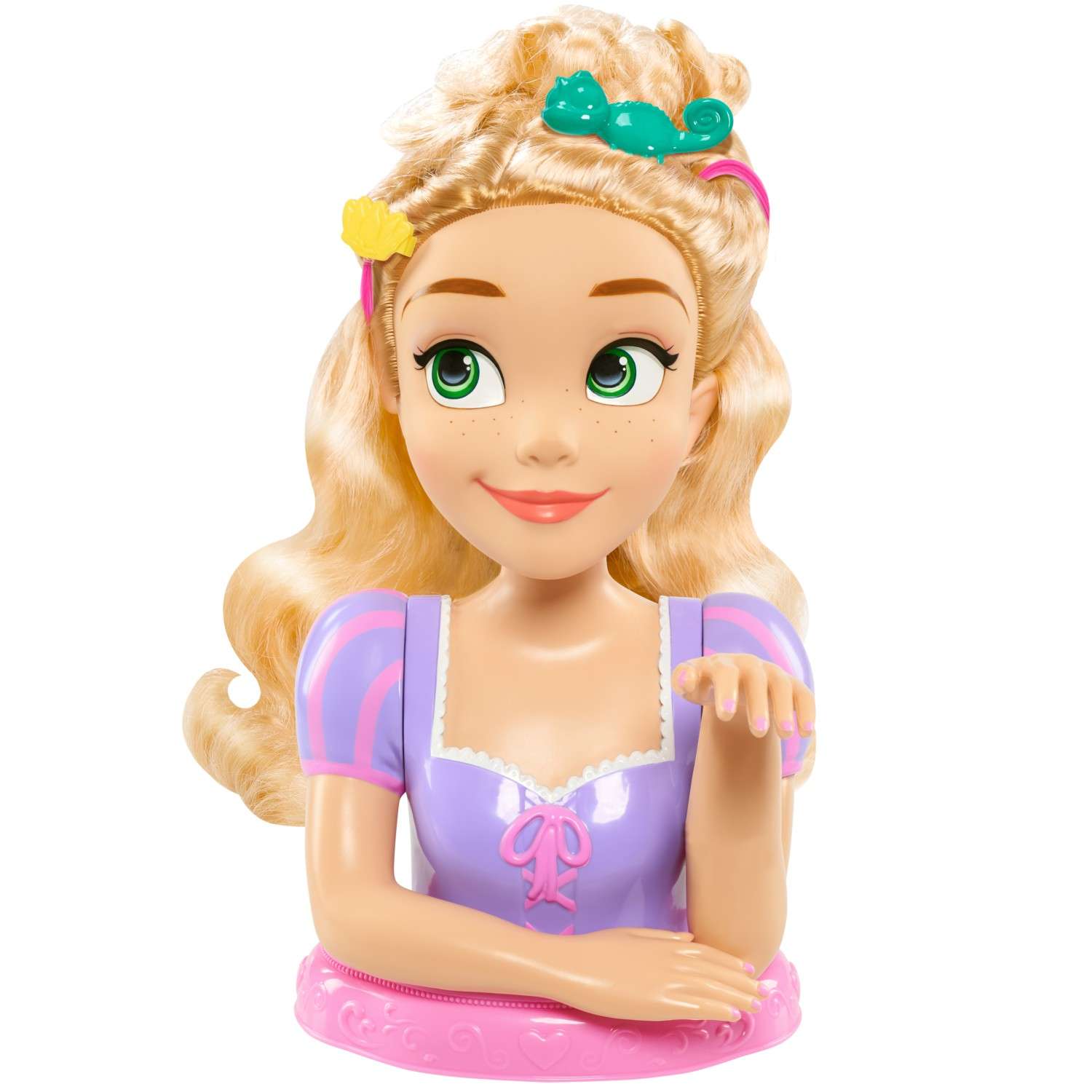 Торс для создания причесок Disney Принцесса Рапунцель большой 87360 - фото 13