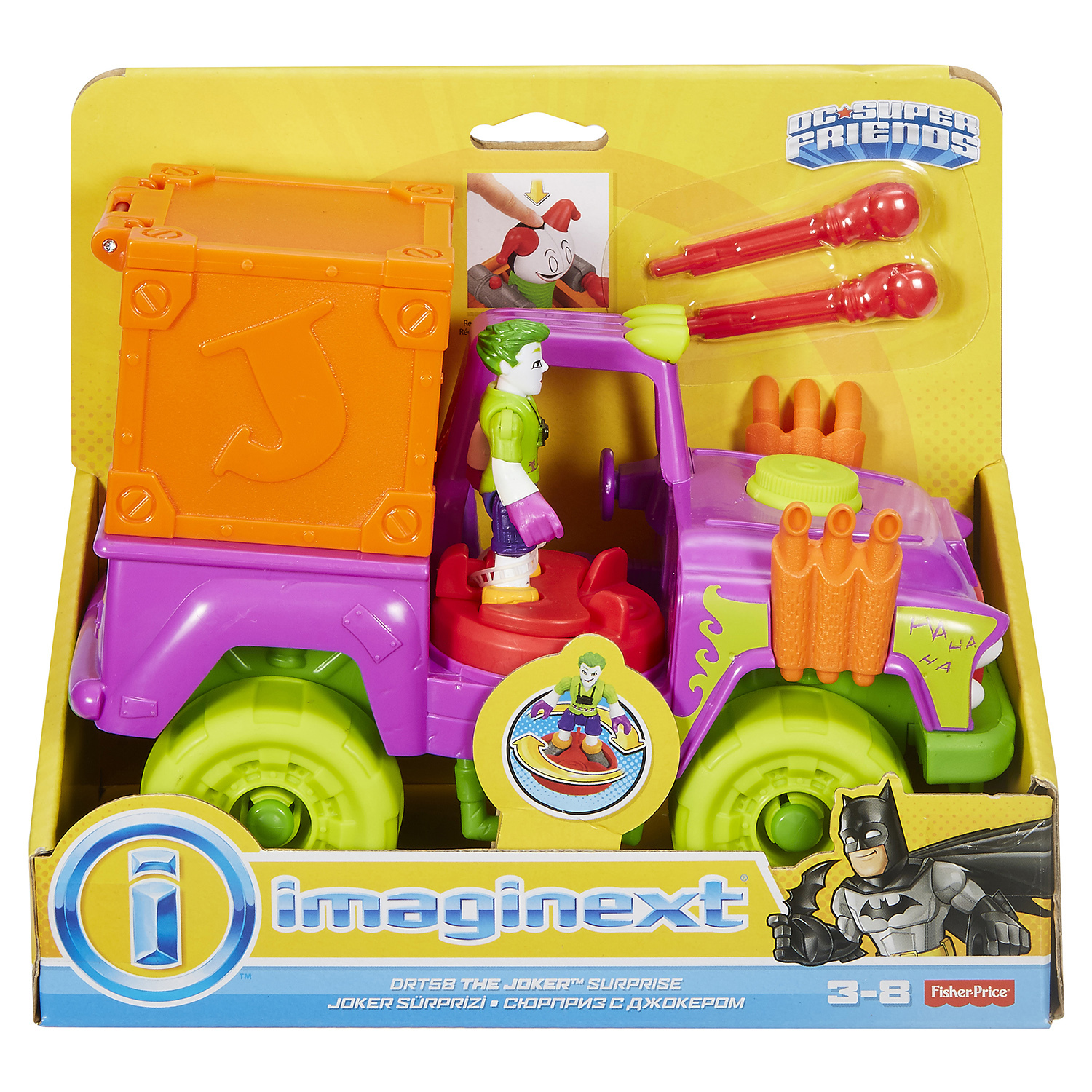 Фигурка IMAGINEXT DC Super Friends DRT58 - фото 2