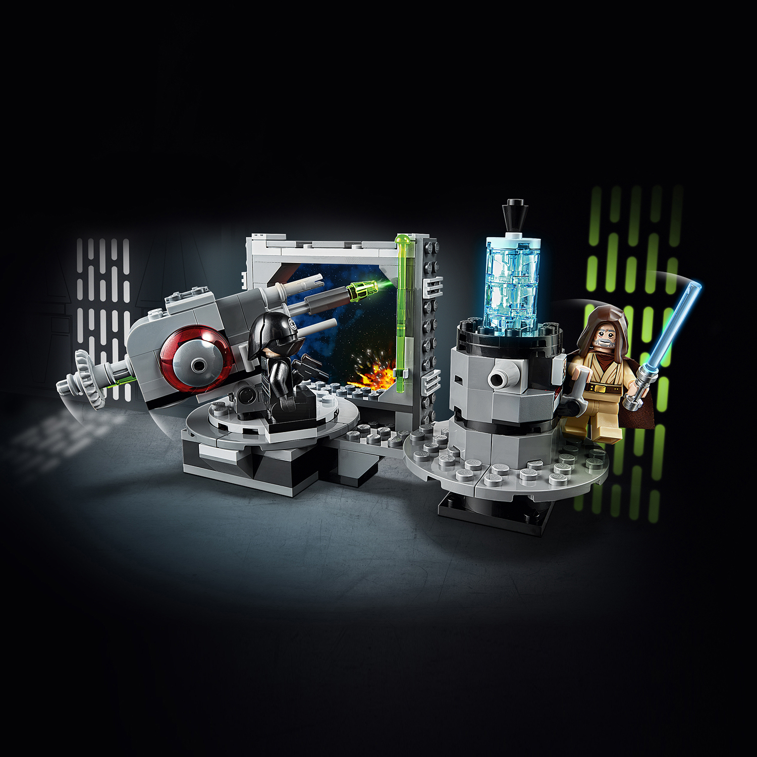 Конструктор LEGO Star Wars Пушка Звезды смерти блочный - фото 8