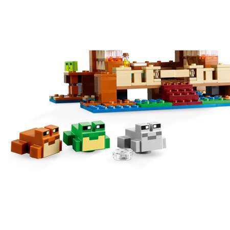 Конструктор LEGO Minecraft Лягушачий дом блочный