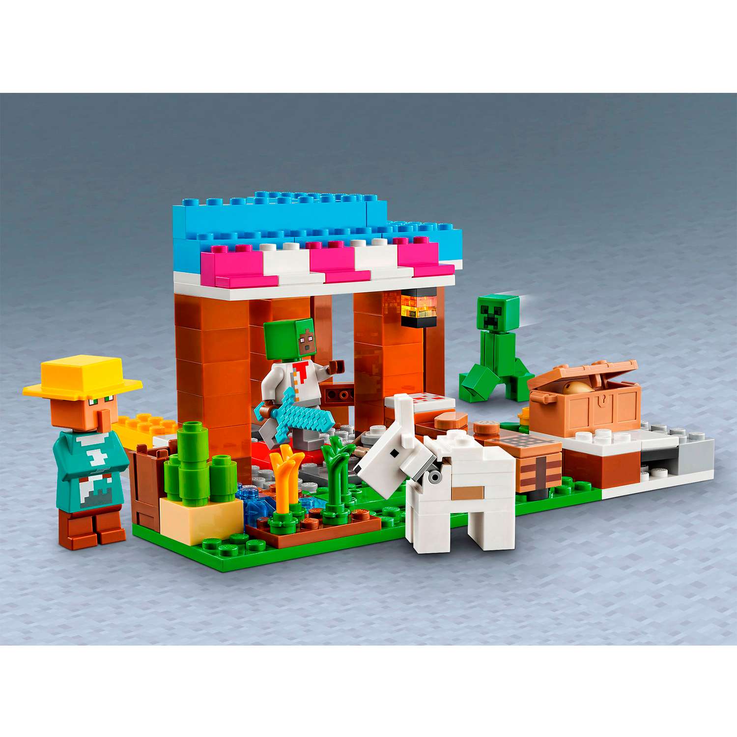 Конструктор детский LEGO Minecraft Пекарня 21184 - фото 3