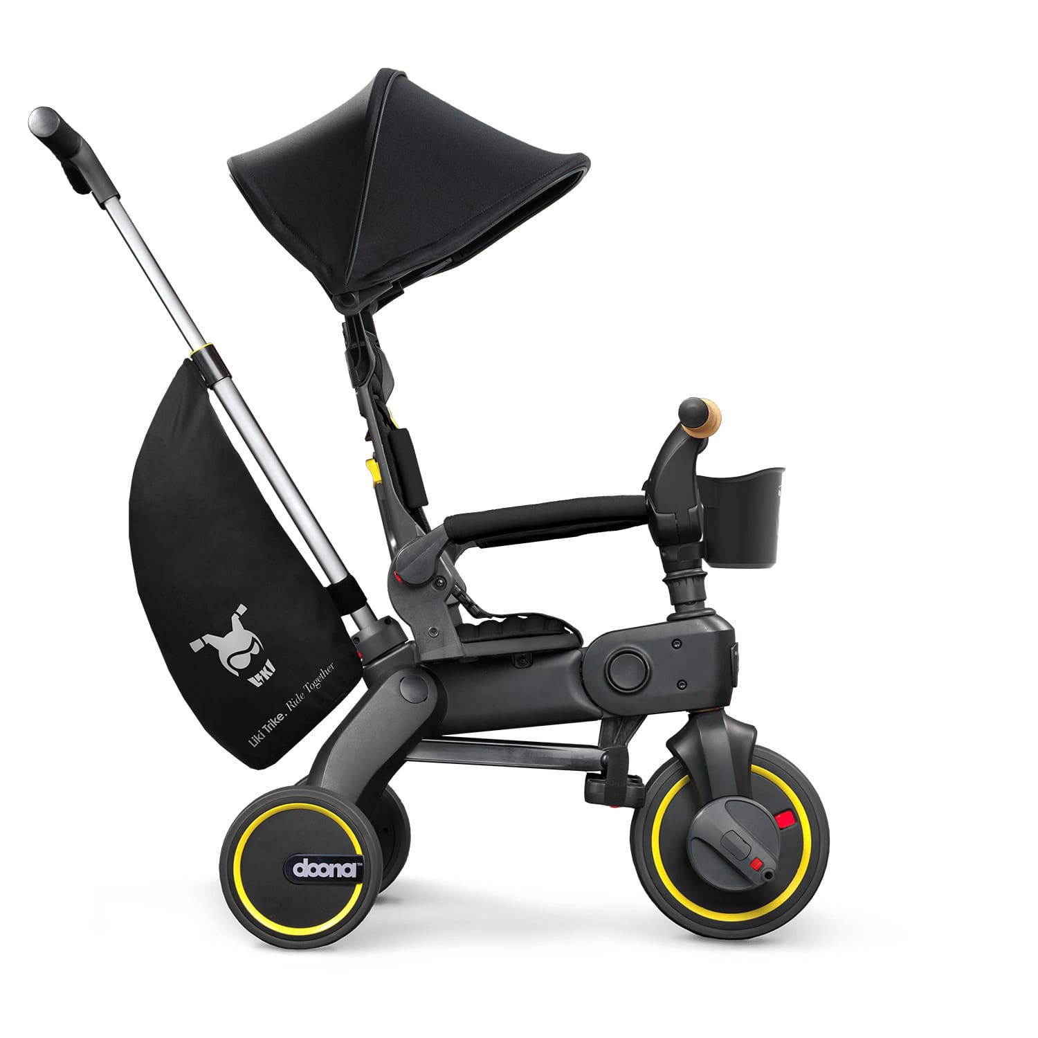 Складной велосипед Doona Liki Trike S5 Nitro Black - фото 2