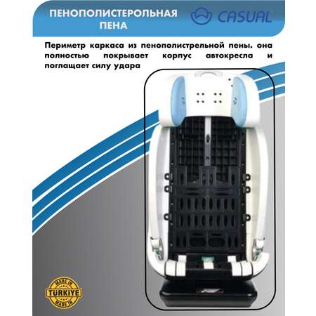 Детское автокресло Casual VTN35 Goldfix Pro