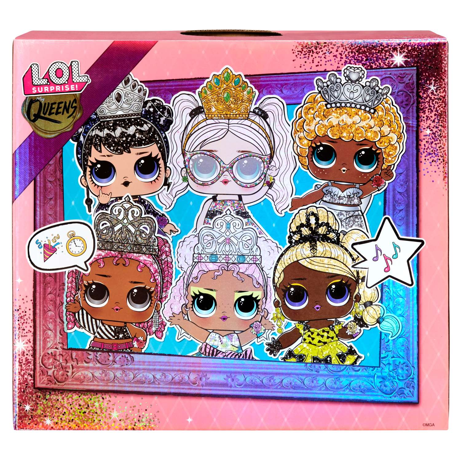 Кукла L.O.L. Surprise! Queens Doll в непрозрачной упаковке (Сюрприз) 579830EUC 579830EUC - фото 10