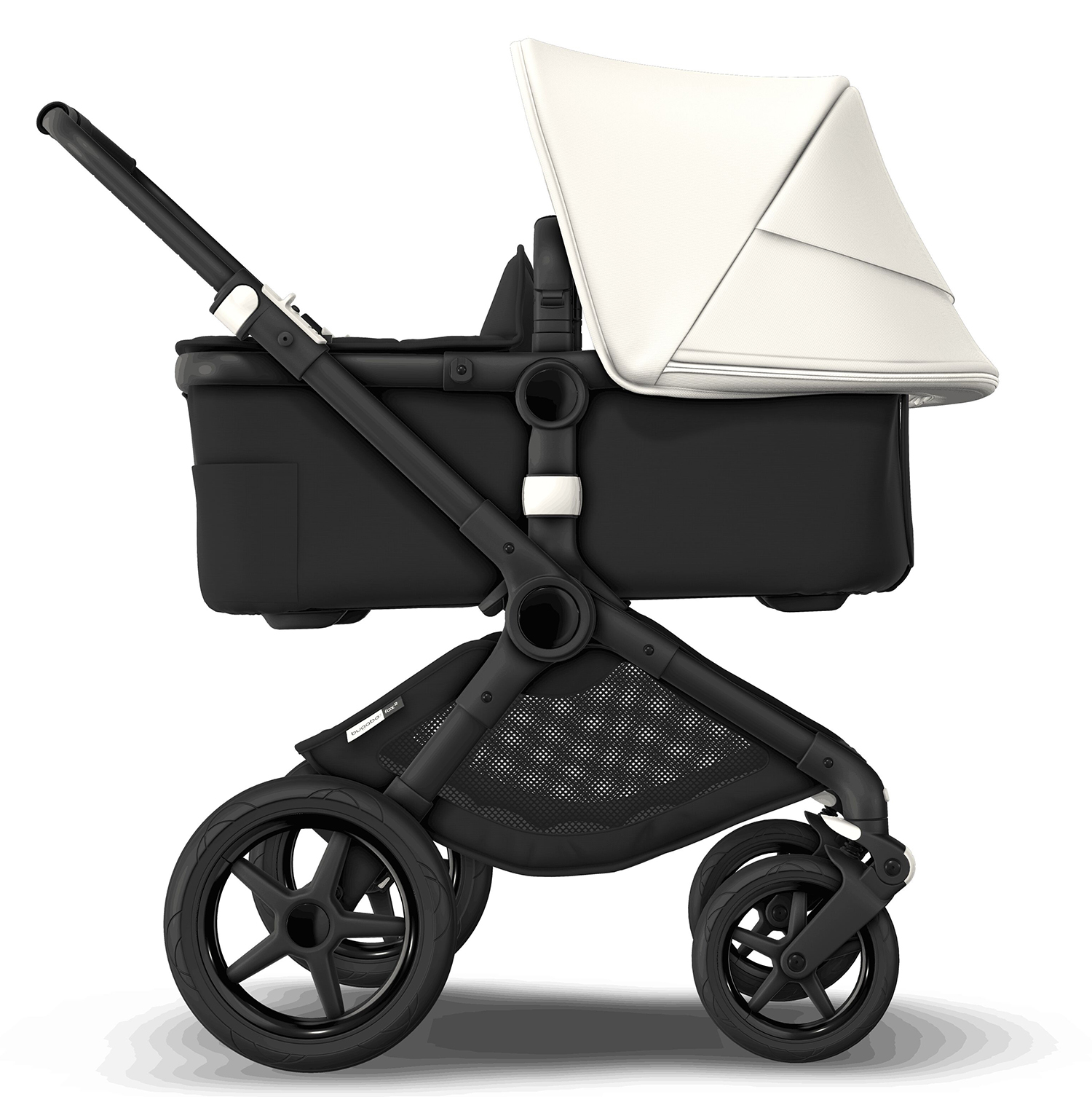 Коляска 2в1 Bugaboo Fox2 Complete Black Black-Fresh White - фото 6