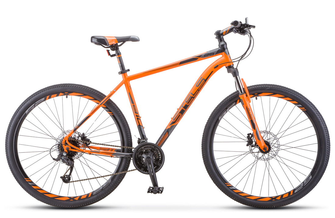 Велосипед STELS Navigator-910 D 29 V010 20.5 Оранжевый/чёрный - фото 1