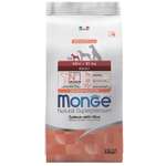 Корм для собак MONGE Monoprotein Mini мелких пород лосось с рисом 2.5кг