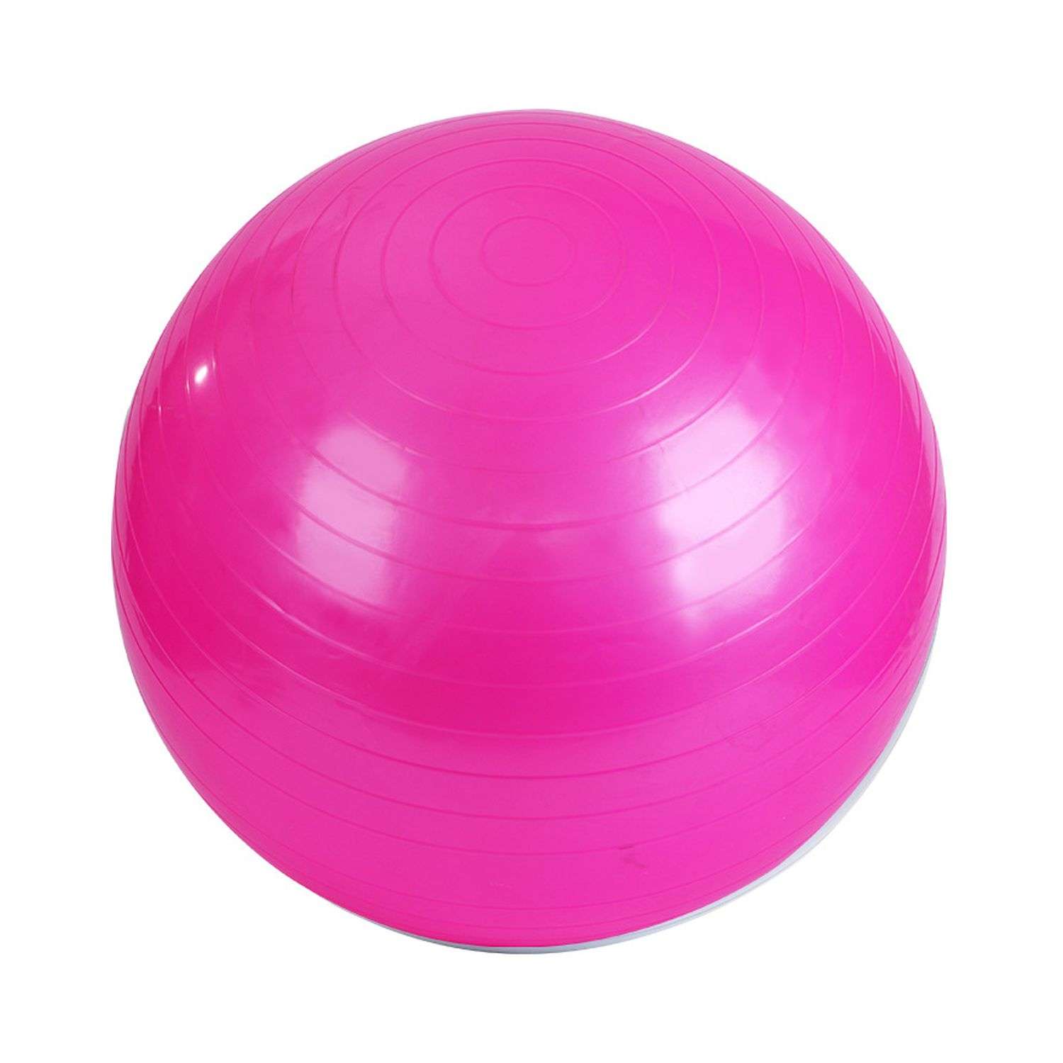 Фитбол Beroma с антивзрывным эффектом 65 см розовый - фото 1