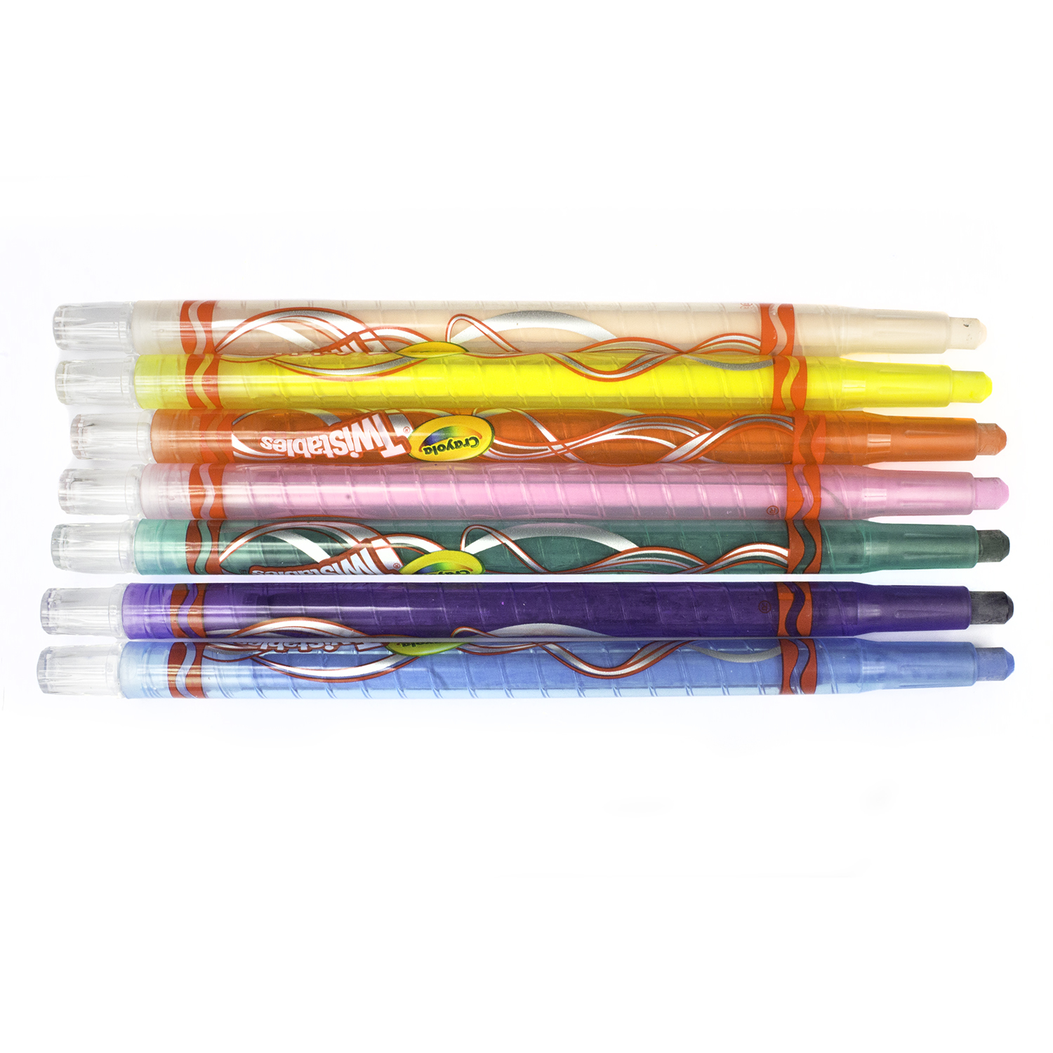 Восковые мелки Crayola выкручивающиеся 12 штук - фото 4