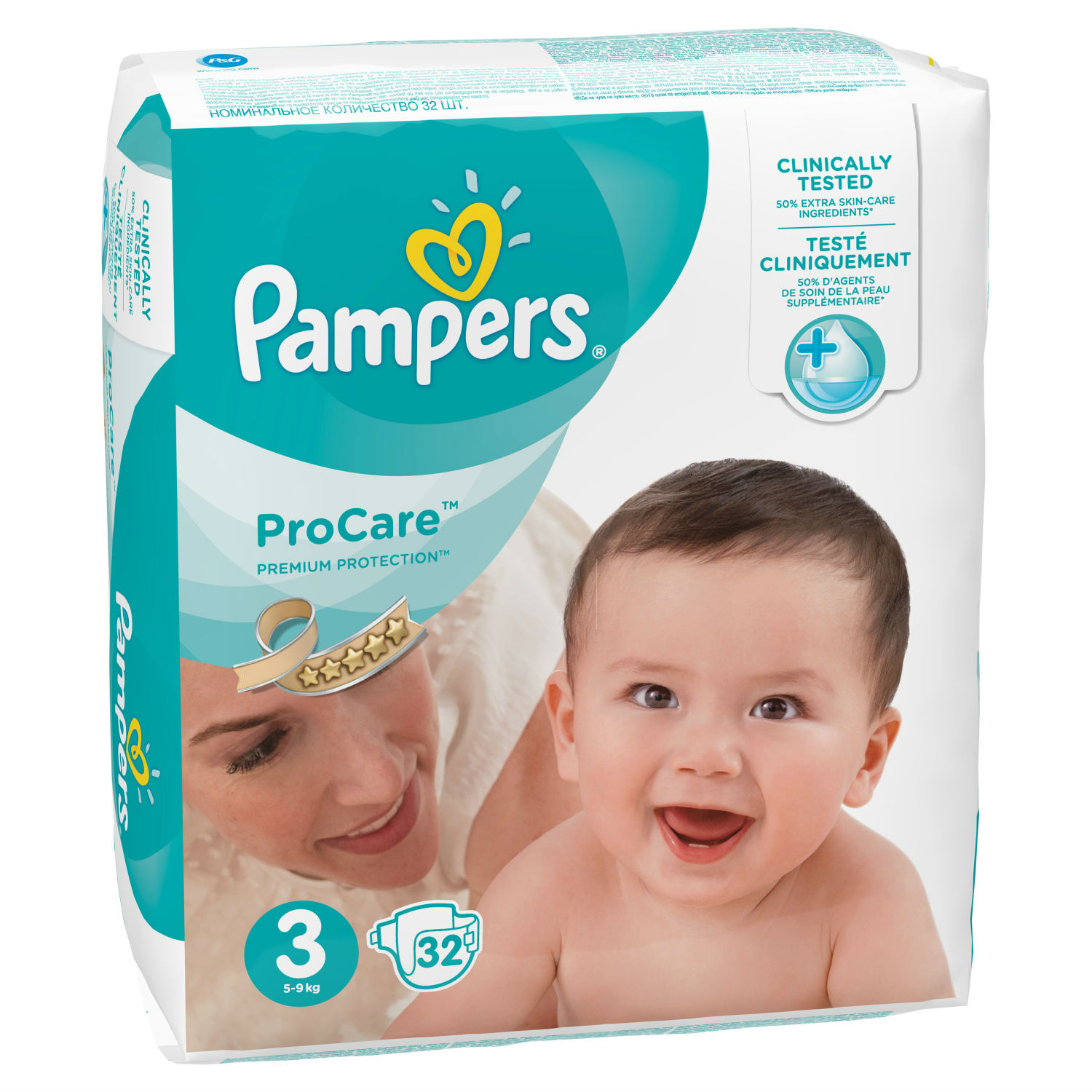 Подгузники Pampers Procare 3 5-9кг 32шт - фото 3