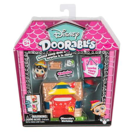 Мини-набор игровой Disney Doorables Пиноккио с 2 фигурками (Сюрприз) 69413