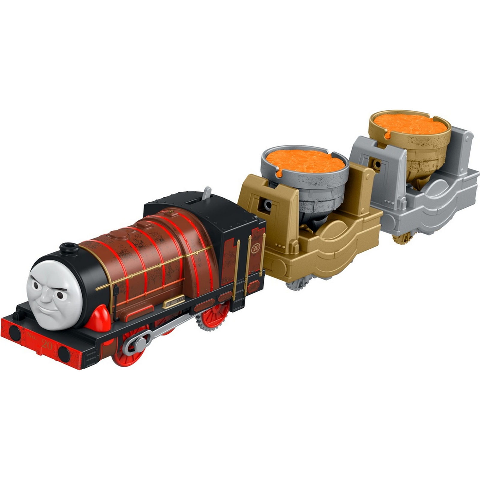 Паровозики Thomas & Friends Ураган с прицепом FBK18 купить по цене 299 ₽ в  интернет-магазине Детский мир