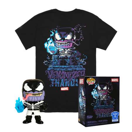 Набор фигурка+футболка Funko POP and Tee: Venom Thanos размер-XL