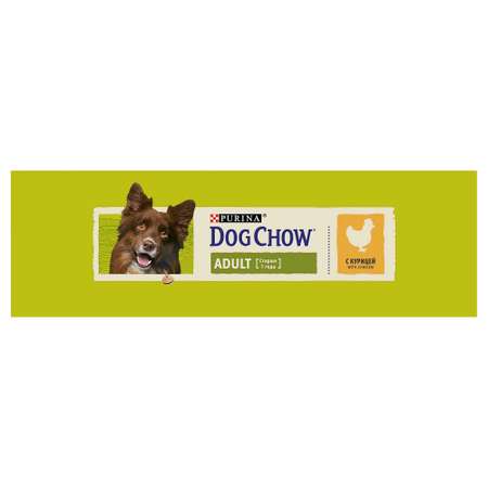 Корм для собак Dog Chow с курицей 2.5кг