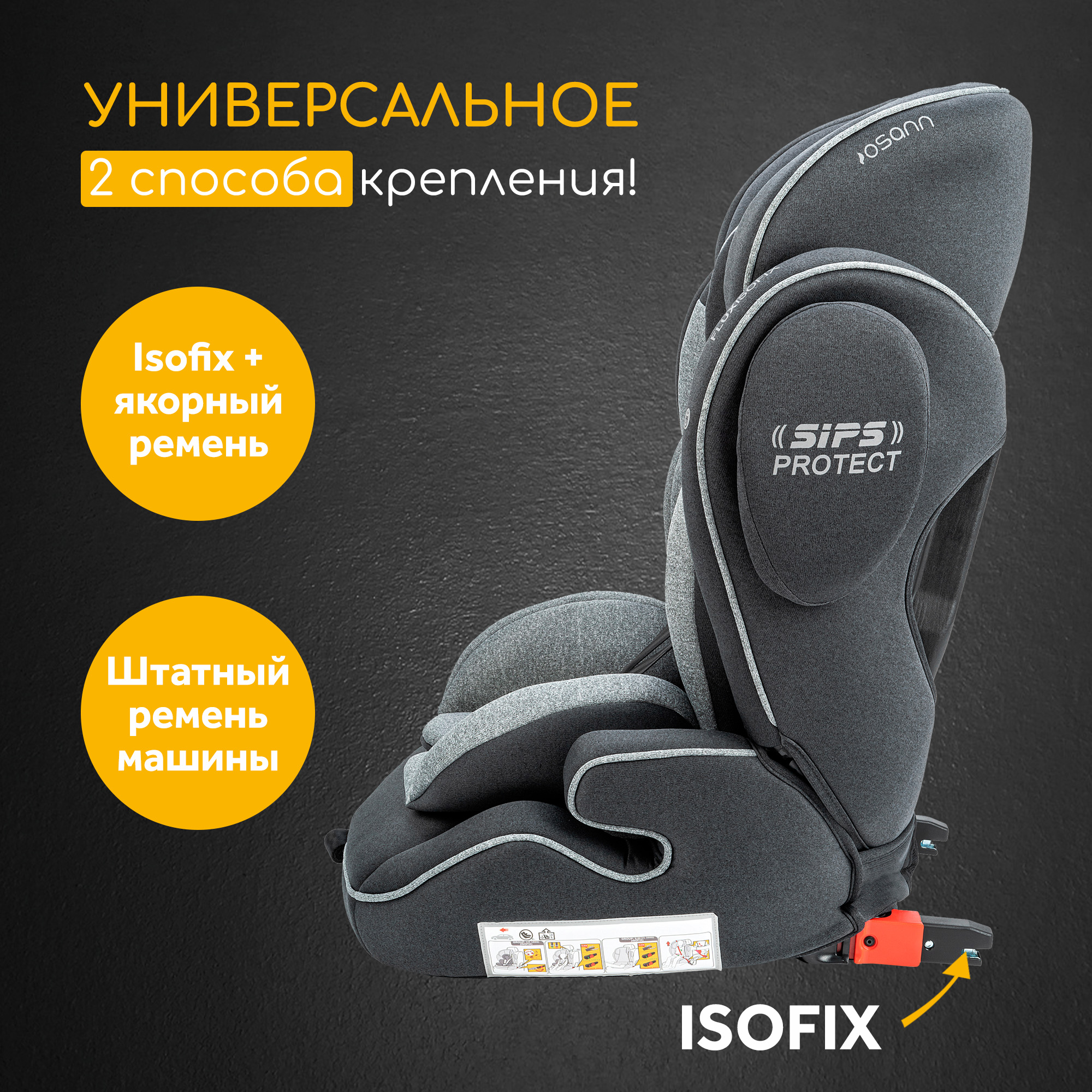 Автокресло Osann Flux Isofix - фото 3