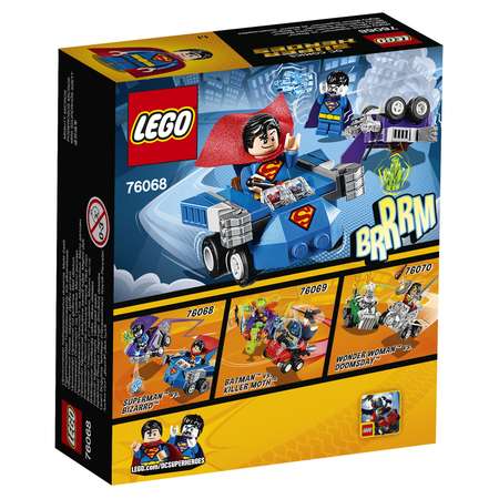 Конструктор LEGO Super Heroes Mighty Micros: Супермен против Бизарро (76068)