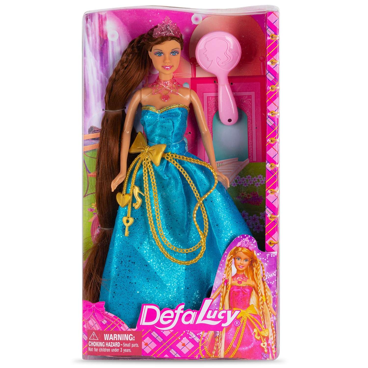 Кукла Defa Lucy Длинная коса купить по цене 701 ₽ в интернет-магазине  Детский мир