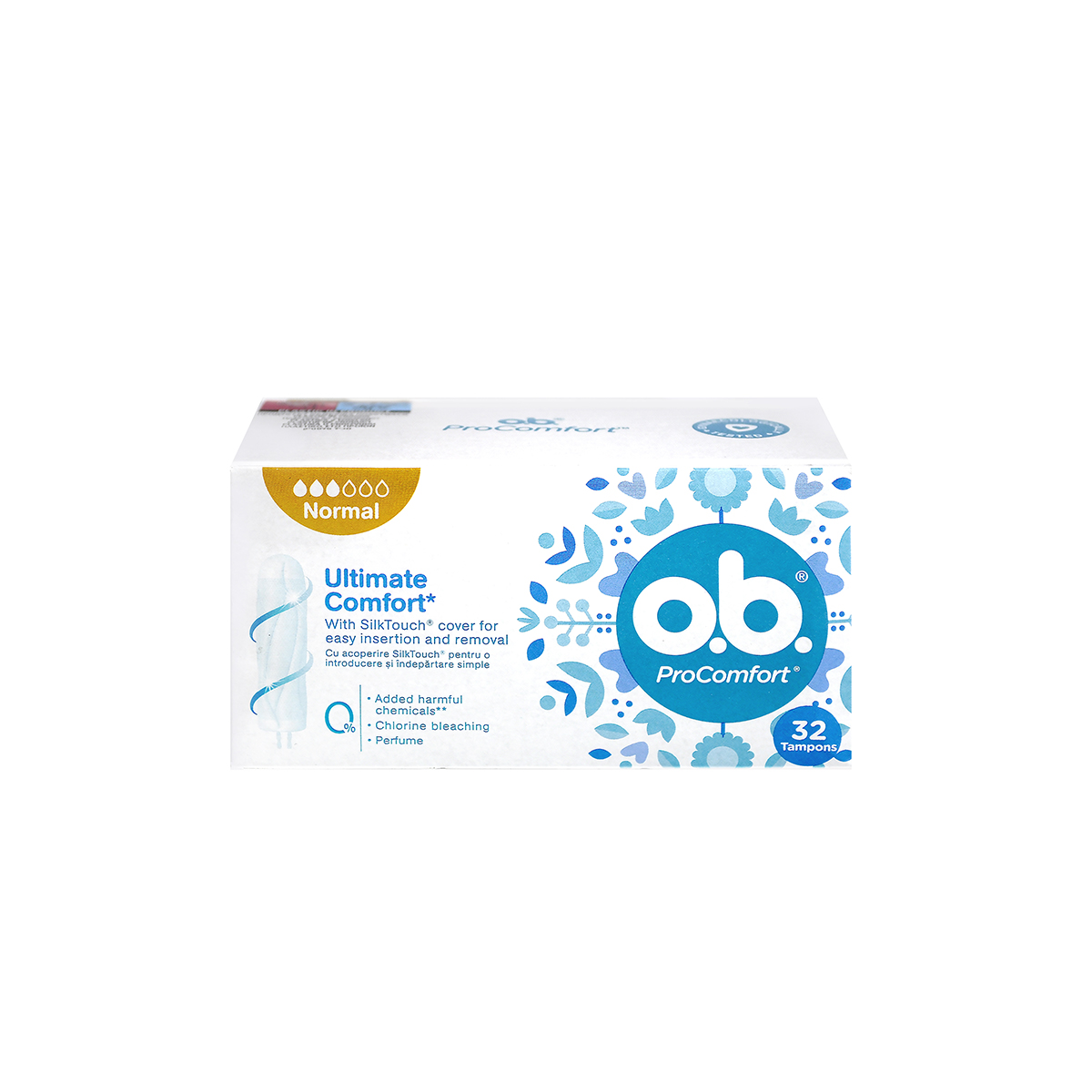 Тампоны гигиенические женские o.b. Pro Comfort Normal Tampons / Безупречный комфорт 32 шт - фото 3