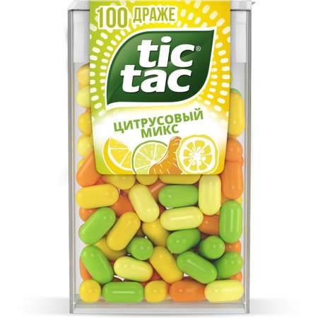 Драже Tic Tac цитрусовый микс 49г