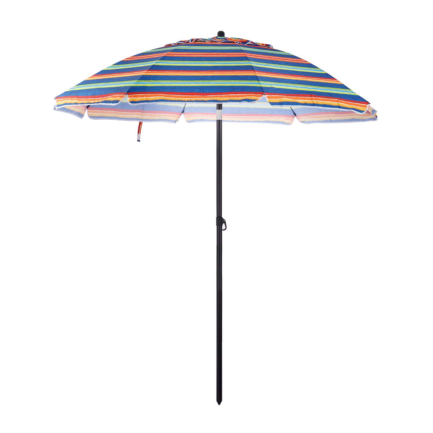 Зонт BABY STYLE 200-8G/синий/принт/полоса - фото 1