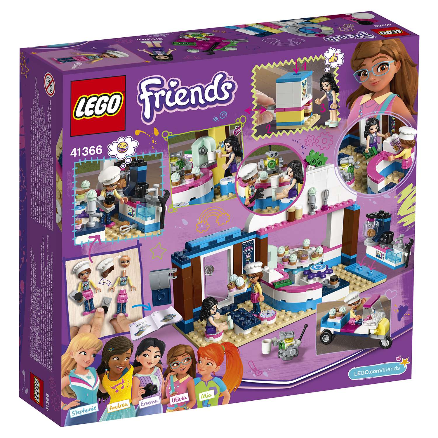 Конструктор LEGO Friends Кондитерская Оливии 41366 - фото 3