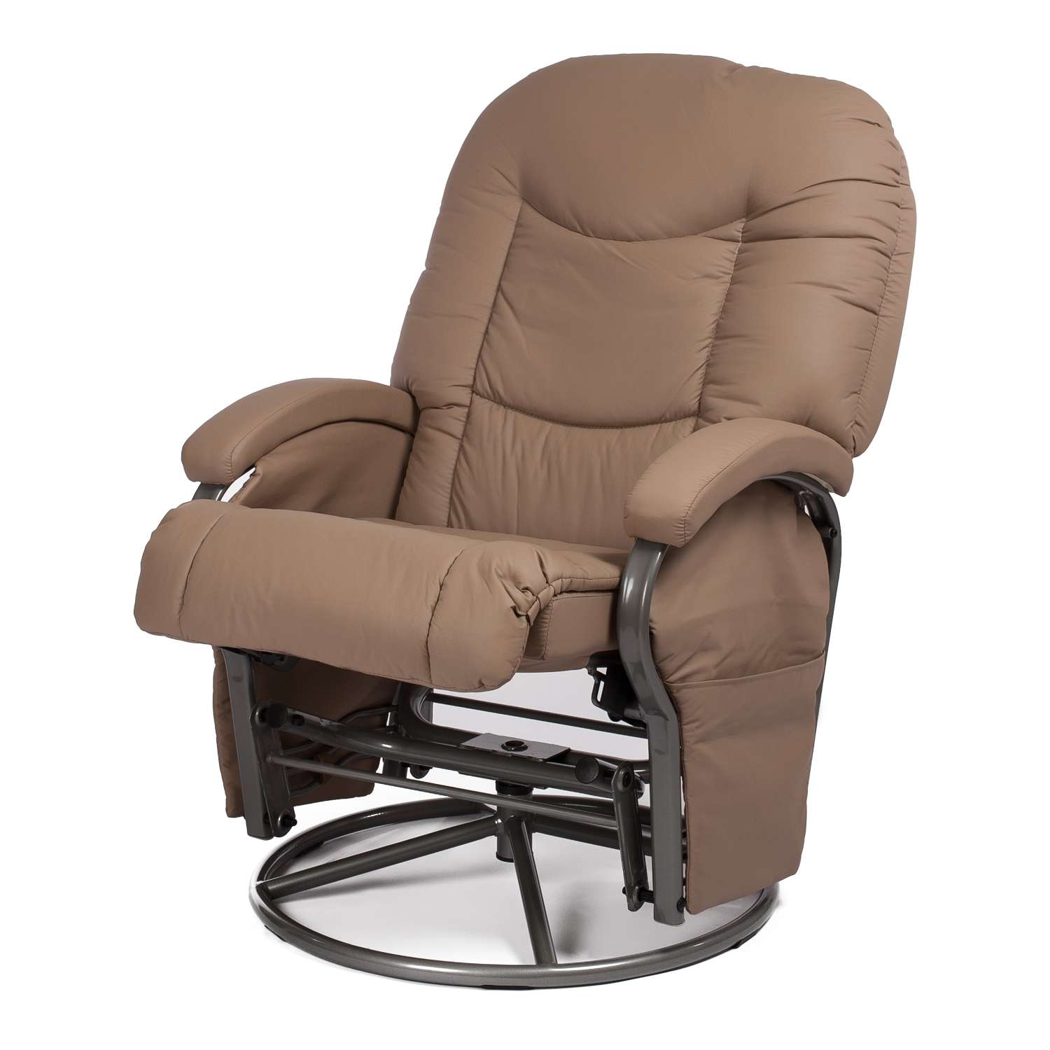 Кресло для мамы Hauck Metal Glider Creme - фото 2