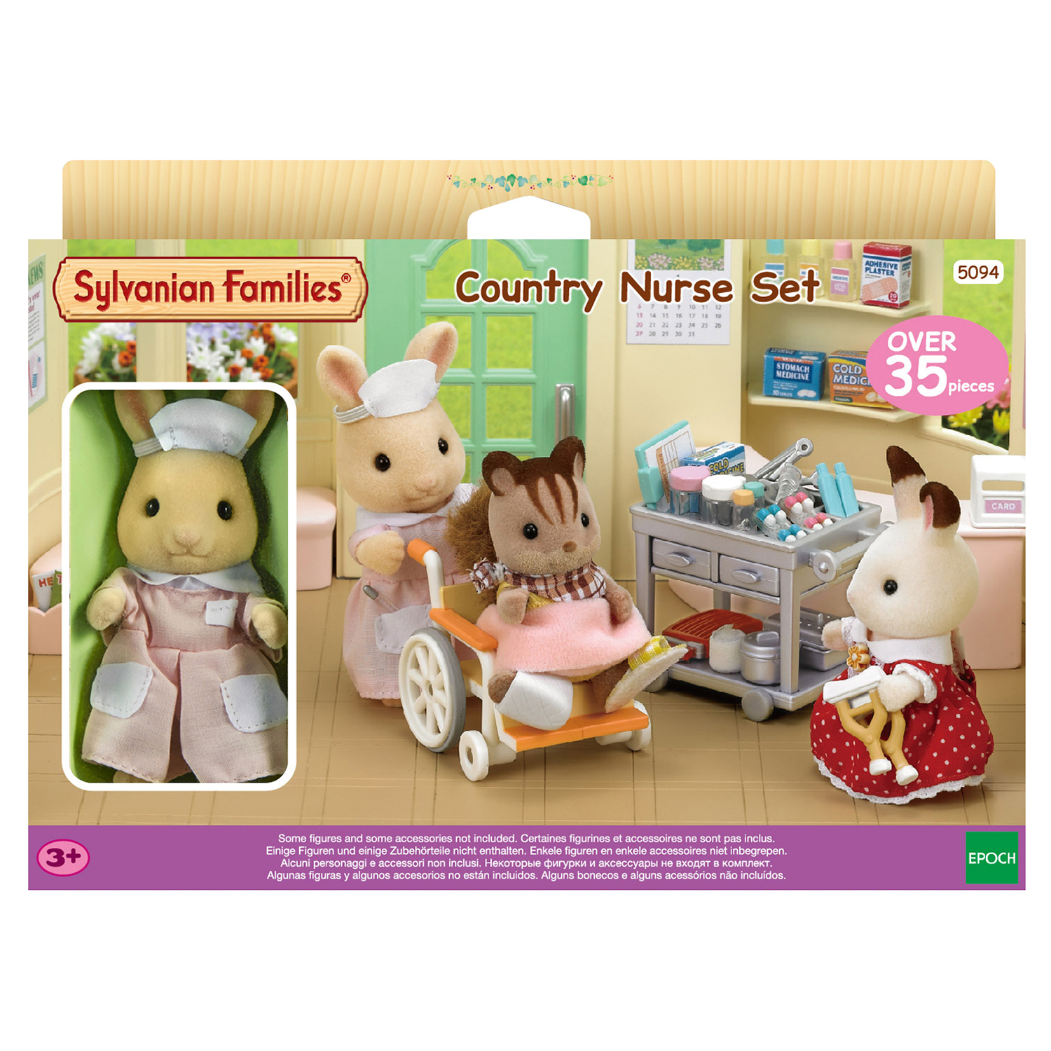 Набор Sylvanian Families Медсестра с аксессуарами (5094) - фото 3