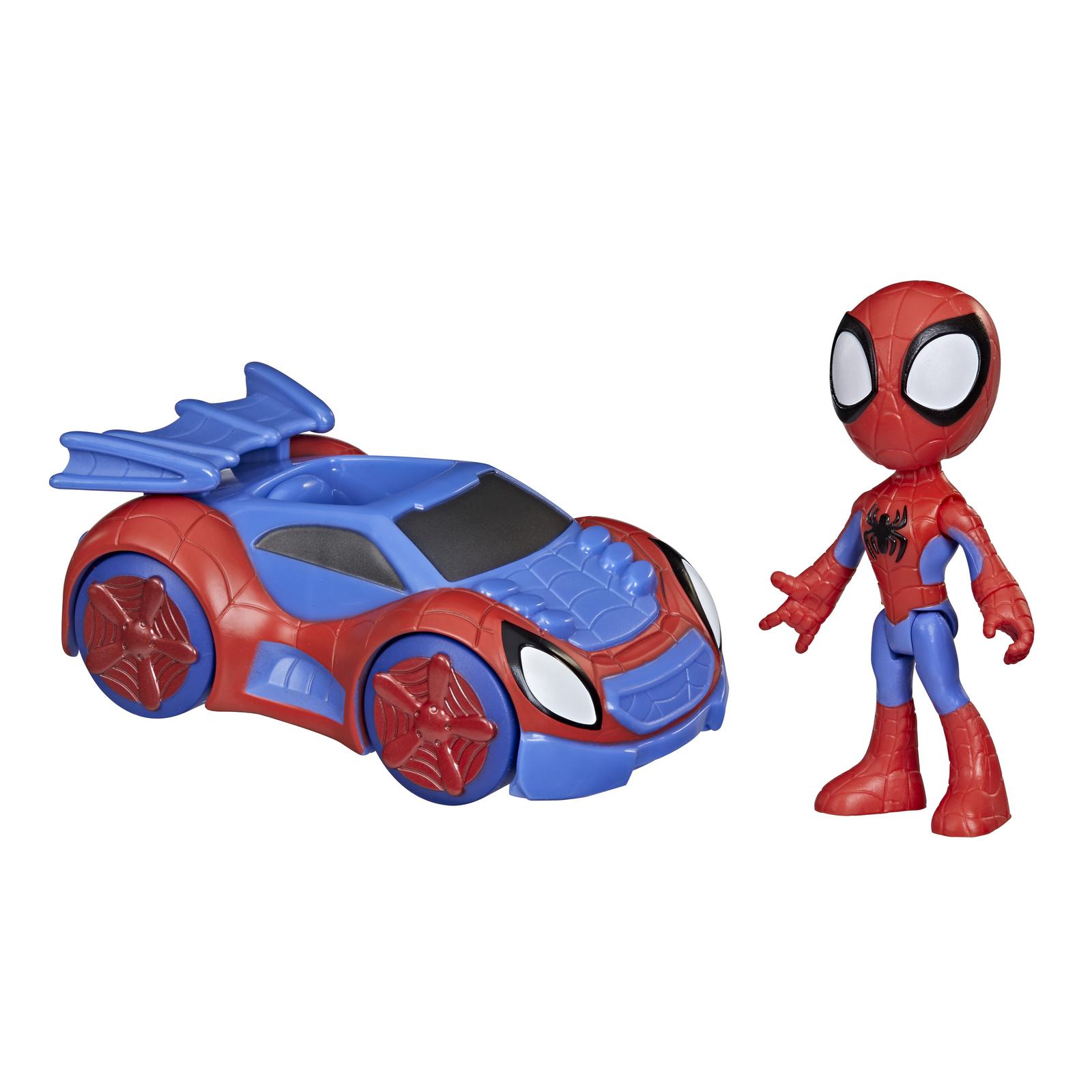 Набор игровой SPIDEY AND HIS AMAZING FRIENDS Паучок Спайди и транспорт  F19405X0 купить по цене 699 ₽ в интернет-магазине Детский мир