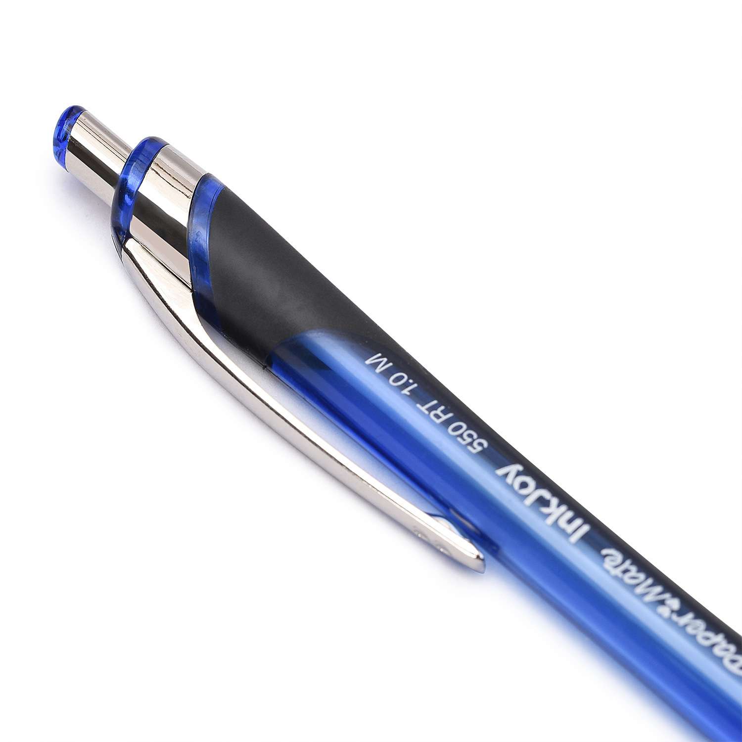 Ручка шариковая PAPER MATE InkJoy 550 RT автоматическая Синяя - фото 3