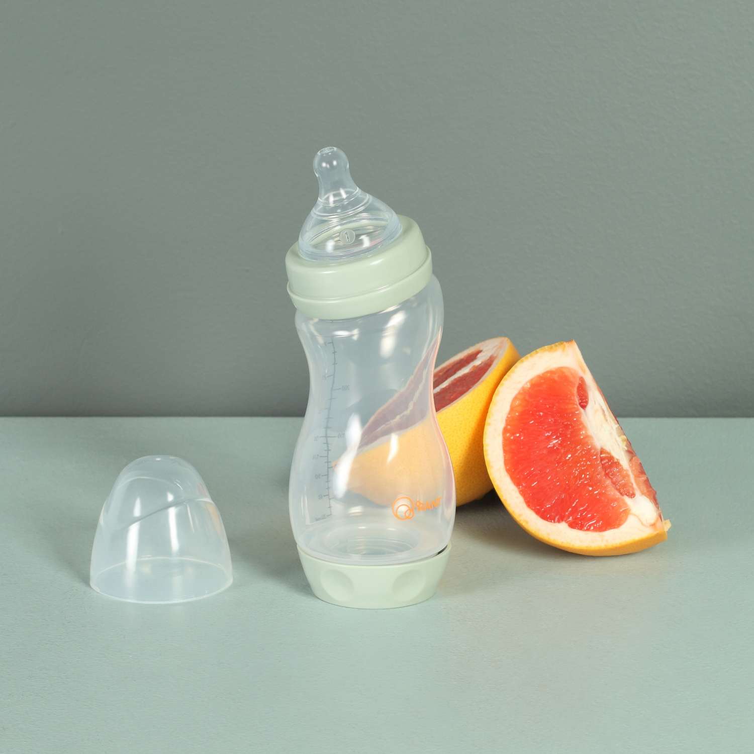 Бутылочка Rant антиколиковая с силиконовой соской 250 мл. 0+ арт. 1005 green - фото 6