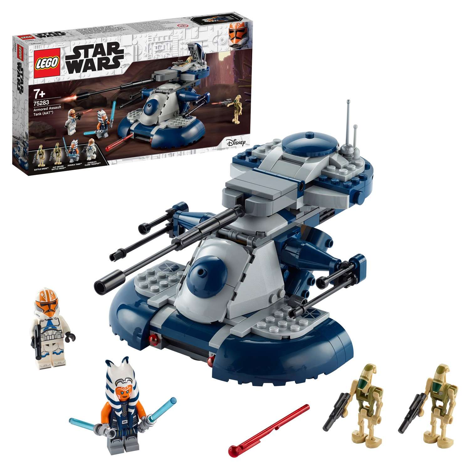 Конструктор LEGO Star Wars Бронированный штурмовой танк AAT 75283 - фото 1