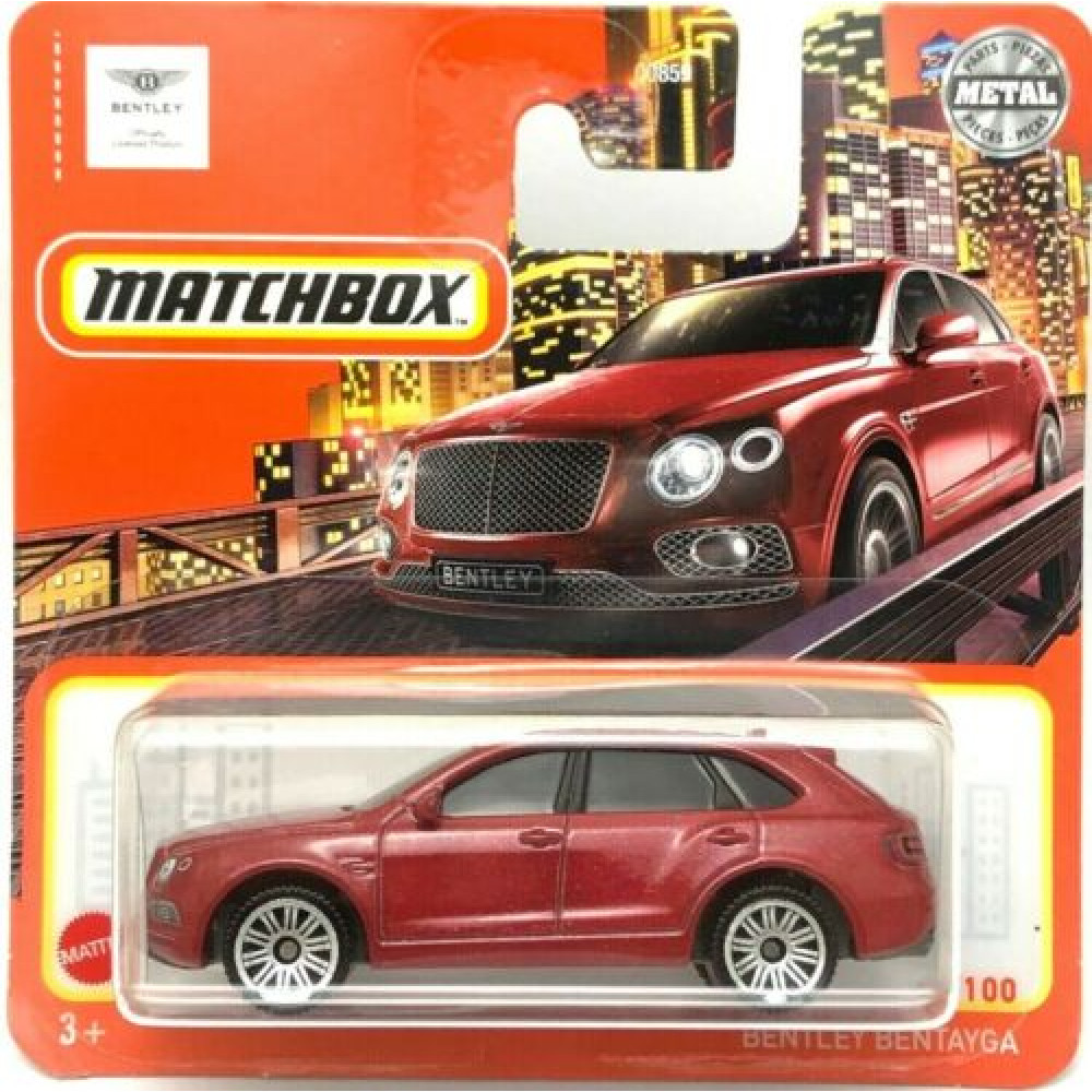 Автомобиль Matchbox Bentley Bentley Bentayga красный 60803 - фото 2