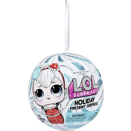 Игрушка в шаре L.O.L. Surprise Holiday Supreme 510635EUC