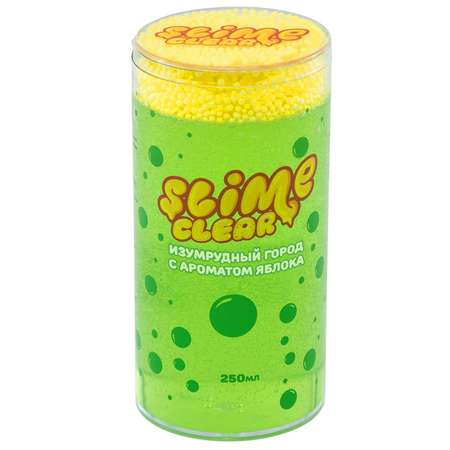 Лизун Slime Ninja Clear аромат яблока 250г S300-36