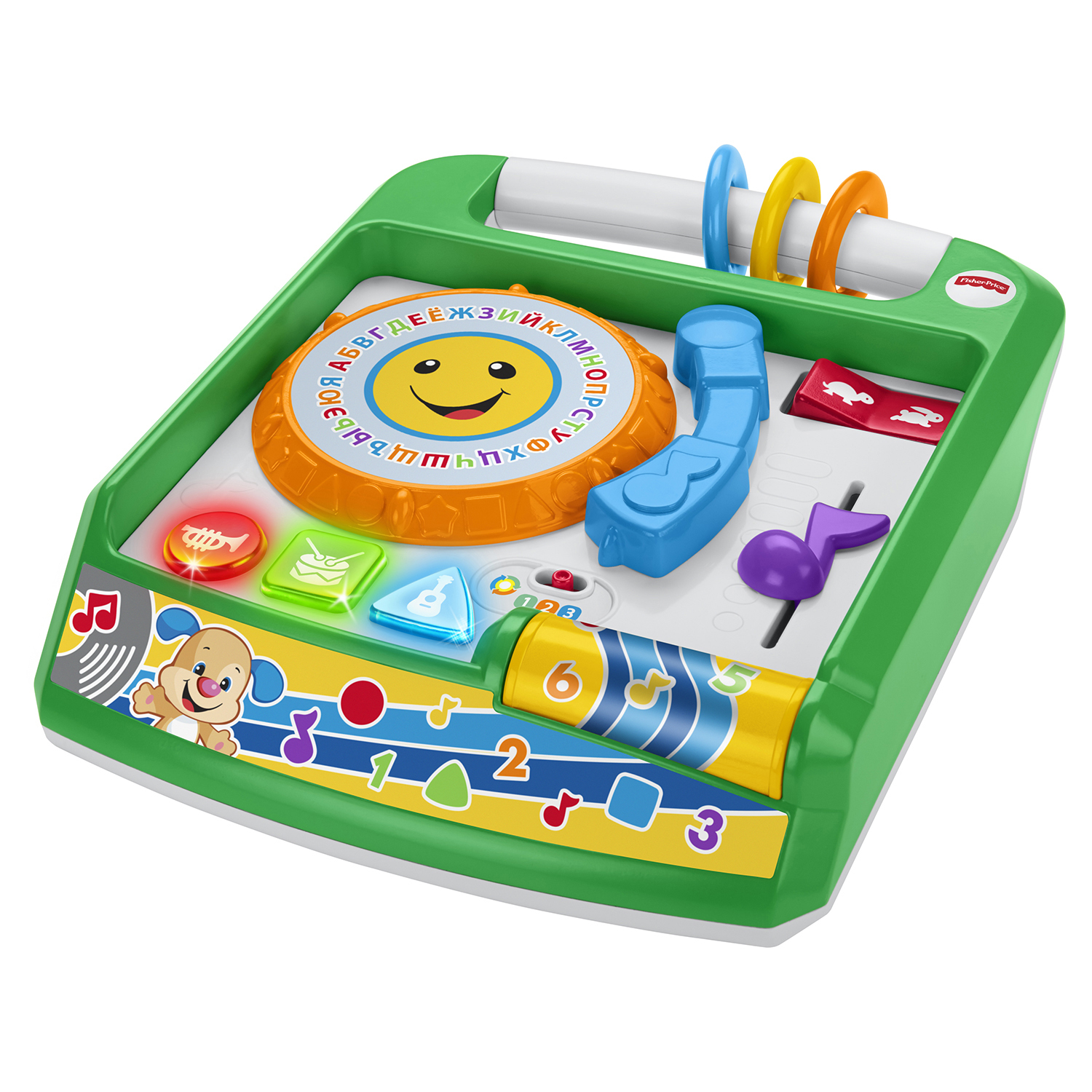 Смейся и учись Fisher Price Музыкальная панель Ученого Щенка в ассортименте - фото 4