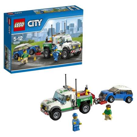 Конструктор LEGO City Great Vehicles Буксировщик автомобилей (60081)