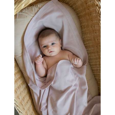Плед-пеленка для новорожденных НаследникЪ Выжанова из органического хлопка 106х118 в кроватку в коляску