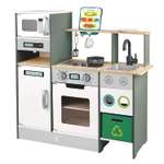 Детская деревянная кухня HAPE Делюкс макси свет звук воздушная фритюрница E3178_HP