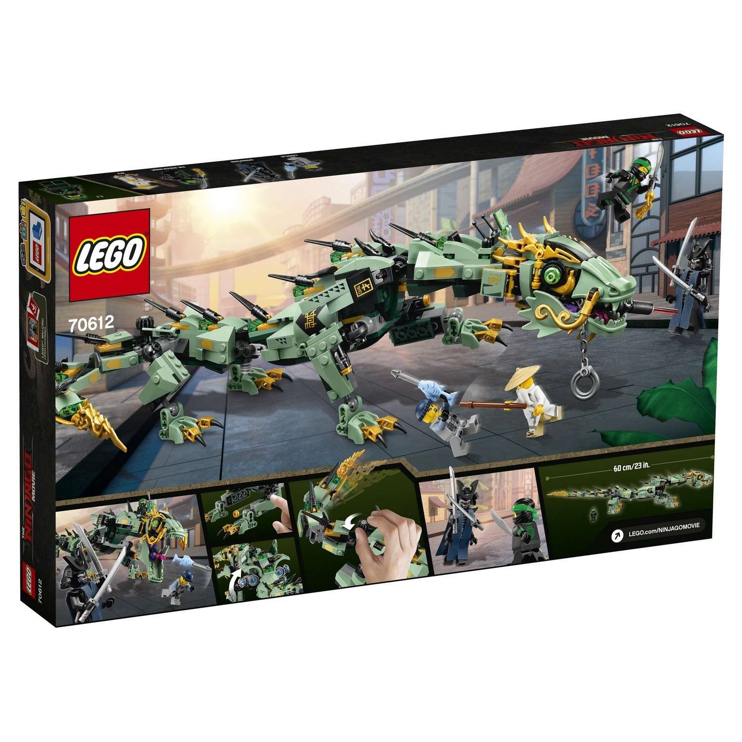 Конструктор LEGO Ninjago Механический Дракон Зелёного Ниндзя (70612) - фото 3