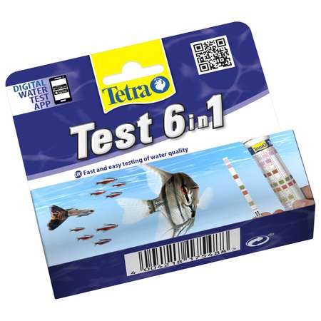 Тест-полоски для воды Tetra Test 6в1 25шт