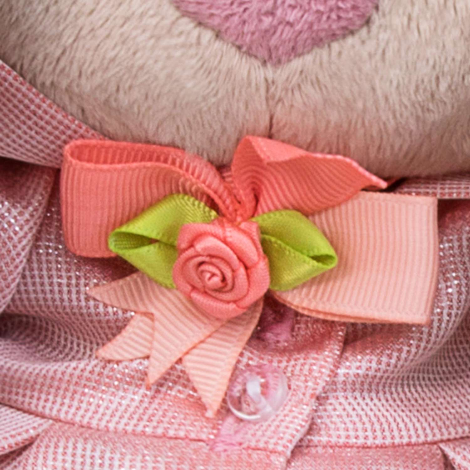 Мягкая игрушка BUDI BASA Зайка Ми в розовом плаще 23 см BB045 - фото 4