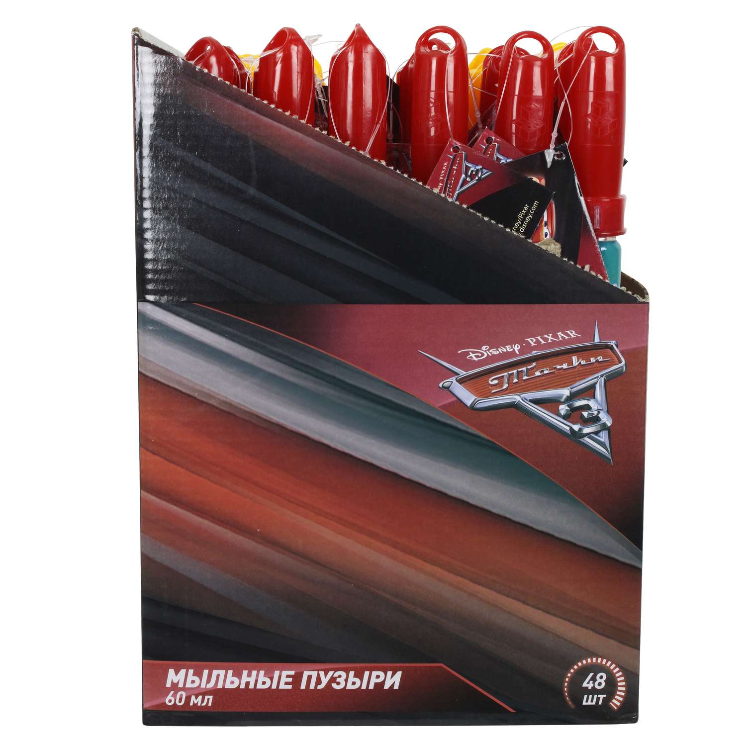 Мыльные пузыри 1TOY Тачки в ассортименте - фото 4